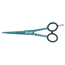 Ciseaux de coiffure Jaguar Sharp Pastel Plus Offset 5,5 pouces - Bleu Atlantique