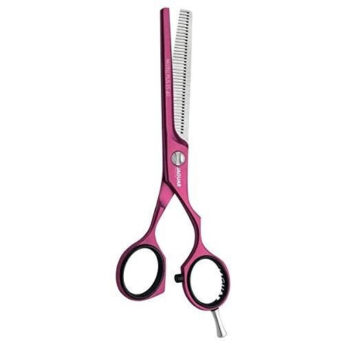 Jaguar Ciseaux de coiffure Jaguar 5,5 pouces, Sharp Pastel Plus Offset - Candy Thinner