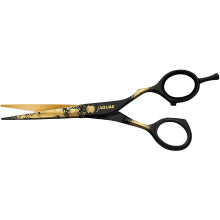 Forbici Jaguar Gold Rush Offset Pro Salon da 5,5" - Finitura glitterata in acciaio inossidabile