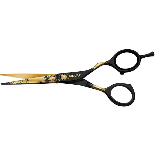 Jaguar Ψαλίδι Jaguar Gold Rush Offset Pro Salon 5,5" - Γυαλιστερό φινίρισμα από ανοξείδωτο ατσάλι