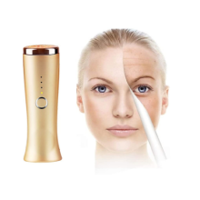 Machine faciale par la lumière rouge pour le visage anti-âge et dispositif de raffermissement de la peau pour les rides du visage et du cou (or)