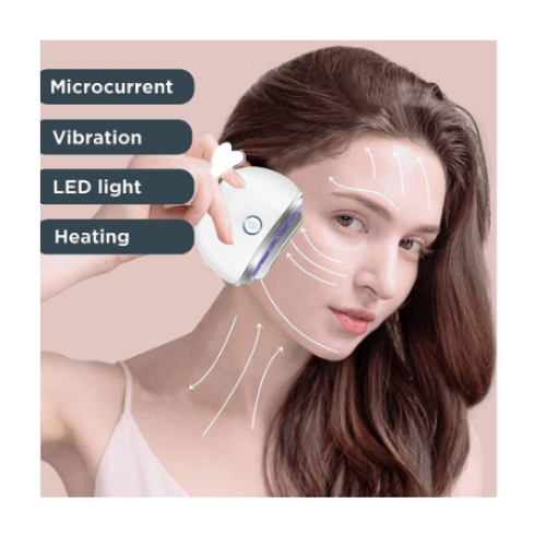 Machine faciale le corps du visage 4 en 1 Outil (Blanc) 1