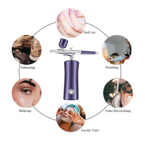 Machine Faciale pour masseur de visage avec compresseur mini brosse (V 2