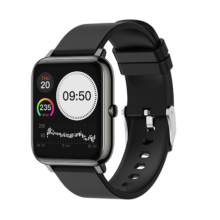 Smart Watch for women, Waterproof with Pedometer Sleep Monitoring Stopwatch Sports Watch Smart Watch 1.4 Inch Touch Screen for Android iOS (Black)