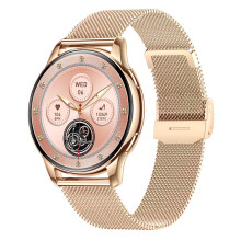 Montre intelligente pour femme montre de 127 pouces avec fonction (or)