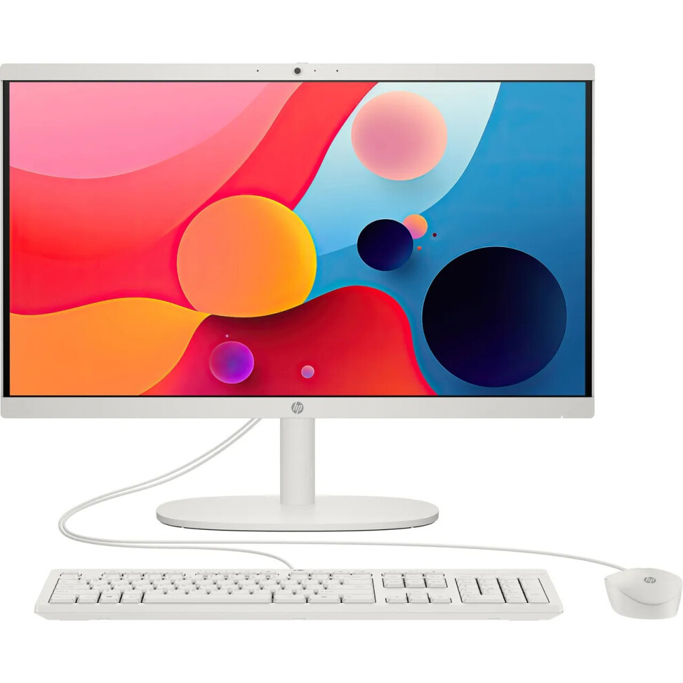 Hp 22-Dg0007na 21.45" All-In-One Desktop Pc Intel N100 8Gb Ram 128Gb