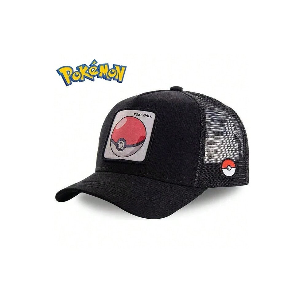 (pikaqiu-C) Pokemon Pikachu Baseball Cap Anime Cartoon Figure Cosplay Hat Adjustable Women Men Kids Sports Hip Hop Caps Toys Birthday Gift-image-OPC-PHMMG6M-NEW