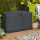 URBN Living 200L Large Anthracite Lockable Garden Box Outdoor Storage 2