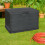 URBN Living 200L Large Anthracite Lockable Garden Box Outdoor Storage 4