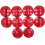 2025 Latest Model  10pcs Kitchen Cooktop Round Shape Rotary Switch Knob Red Plastic Gas Range\\ 1