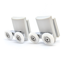 2 x Twin Bottom Shower Door Rollers/Runners/Wheels Mira 1814.041 ME1