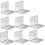 8Pcs Acsergery Corner Brace Brackets Plates Angle Connector L Shape Bracket Fastener Joint Gift 1