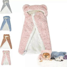 Pet Cape Blanket,Dog Cape Blanket,Dog Robes with Hood,Dog Warm Sleeping Blanket