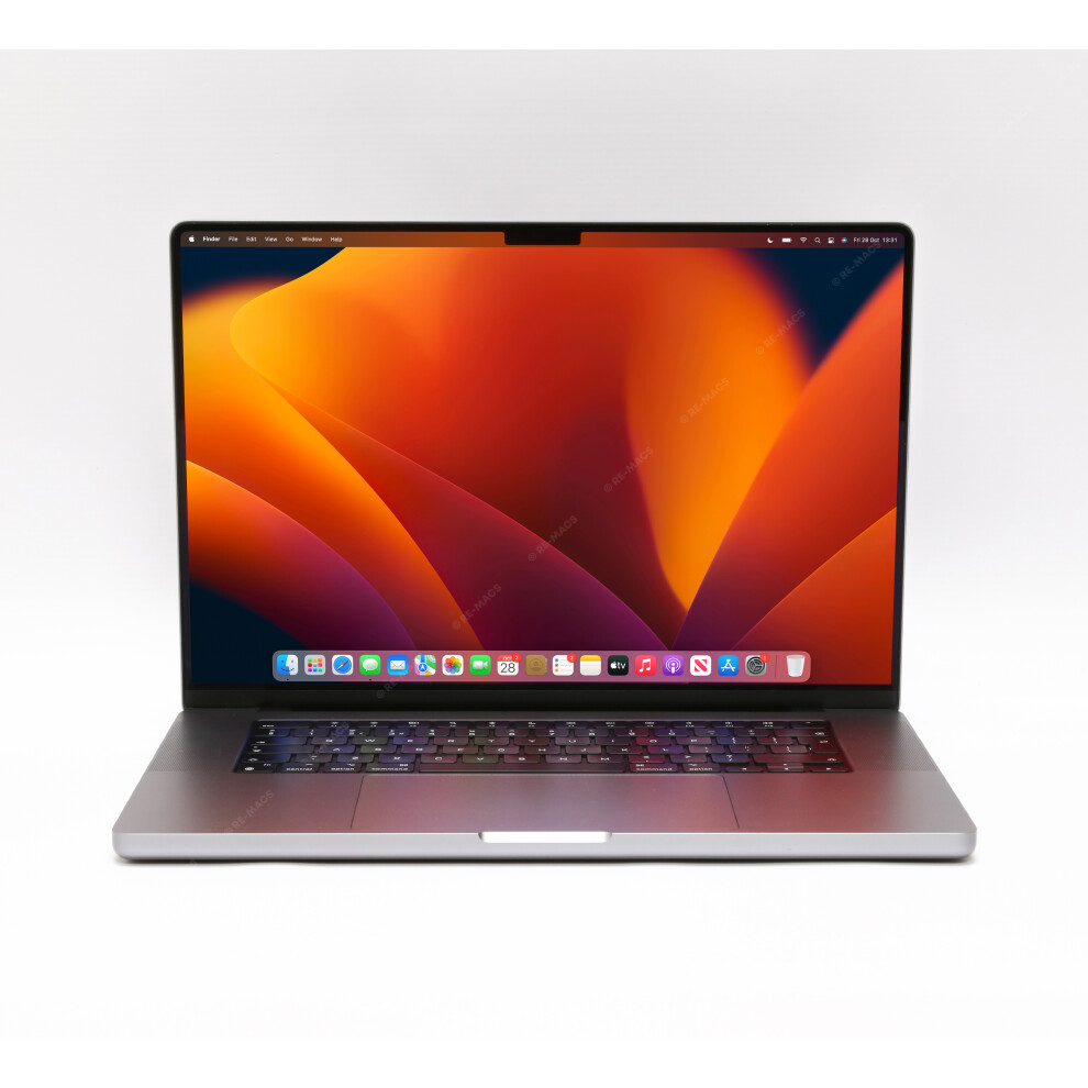 Apple MacBook Pro 32GB RAM M1 Pro 10 Core CPU 16 Core GPU 2021 16-Inch 1TB SSD Space Grey