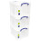 Really Useful Really Useful Plastic Storage Box Bonus Pack 3x35 Litre Clear 6