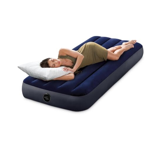 Intex Intex Wave Beam Single Inflatable Airbed, Multicoloured 2