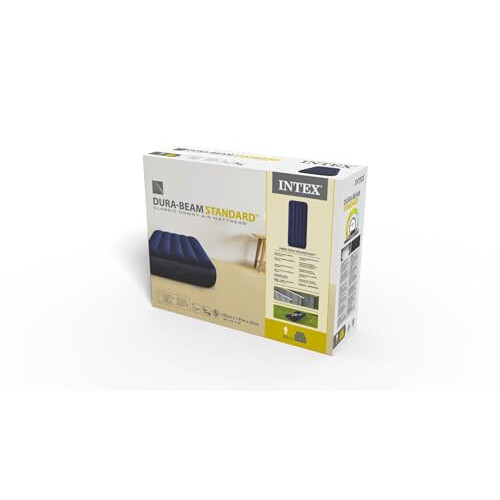 Intex Intex Wave Beam Single Inflatable Airbed, Multicoloured 1