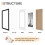 upsimples 3 Pack 30x40 Black Picture Frame, Wall Hanging Photo Frame 3