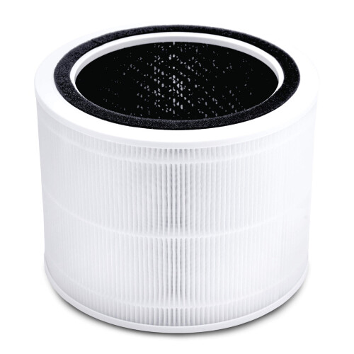 Levoit LEVOIT Core 200S-RF Air Purifier Filter, 3-in-1 HEPA, High-Efficiency Activated Carbon, White [Energy Class A++]