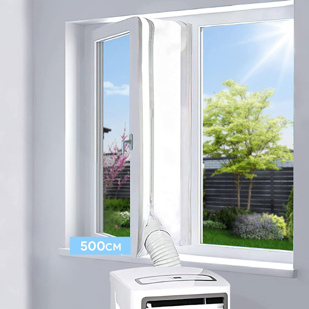 Egnbu Window Seal For Portable Air Conditioners, Tumble Dryers, Exhaust Air Dryers, Hot Air Stop To Attach To Windows, Skylights And Casement Windows 5356695255993