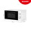 Sharp Sharp R20DWM 20L Solo Microwave Oven, 800W, White 2