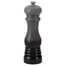 Le Creuset Classic Adjustable Pepper Mill Grinder, Chip-resistant ABS Plastic, Anti-Corrosion, 40g, 21 cm, Flint, 96001900444000