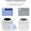 Levoit LEVOIT Air Purifier Replacement Filter 3-in-1 HEPA, High-Efficiency Activated Carbon, Core Mini-RF White 3