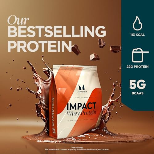 Myprotein Myprotein Impact Whey Protein, 1 kg, Chocolate Smooth 1