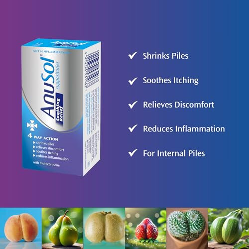 Anusol Soothing Relief Suppositories 1
