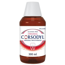 Prevents gum disease & Bleeding Gum Treatment, Antibacterial Mouthwash, Original Alcohol Free, 300 ml