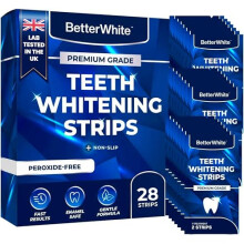Premium Teeth Whitening Strips 14 Treatments - Enamel Safe - Non-Sensitive Formula - 28 Peroxide-Free Whitening Strips - Dentist Formulated Teeth Whi