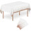 Disposable Tablecloths, 2 Pack Acsergery Rose Gold Rectangle Party Table Cloths Gift 1