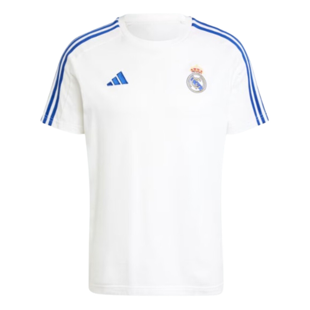 Adidas (Xl) 2024-2025 Real Madrid Dna Tee (White) White