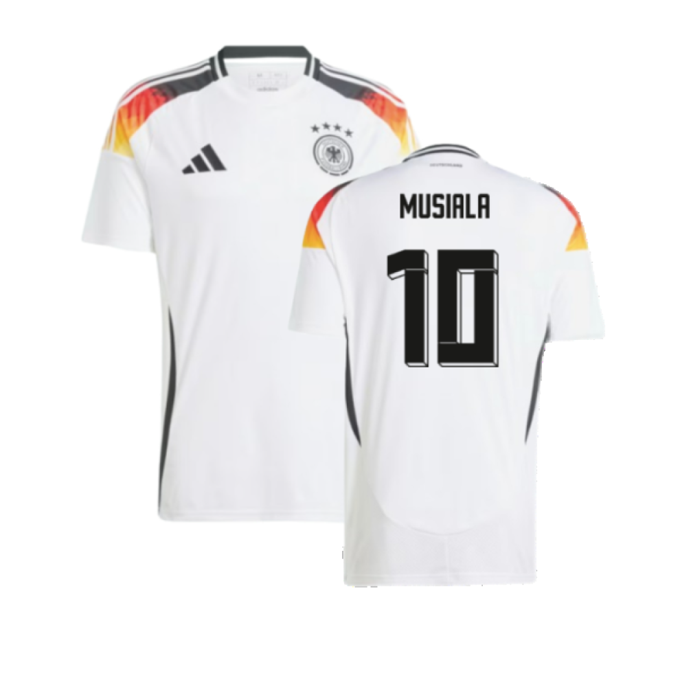 Adidas (S) 2024-2025 Germany Home Shirt (Musiala 10)