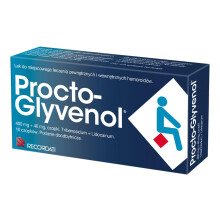 Procto-Glyvenol 10x rectal suppositories hemorrhoids hemoroidy