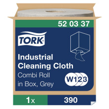520337 Industrial Cleaning Gloth Grey (Single)