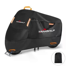 (4XL XXXXL für 250cm) Gilt für Honda TRANSALP XL 600 650 700 V XL700V XL650V Motorradabdeckung Wasserdicht