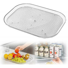 2023 New Square Lazy Susan Turntable Organizer, Countertop Condiment Storage Rack, Household Transparent Rotating Storage Rack