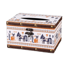(5) Decorative Fabric Tissue Cover Cosy Home Accessory
