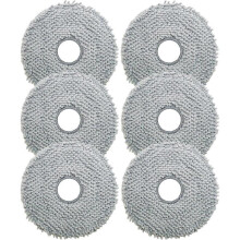 6Pcs Washable Mop Pads for Roborock Q Revo Robot Vacuum Cleaner