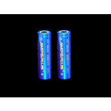 2x 18650 1000mAh 3.2V Battery for Solar Light LiFePO4 3.2Wh