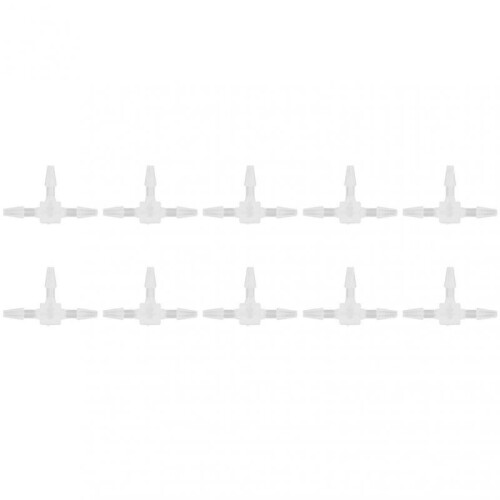 High quality  Plastic T-shaped connector, three-way barb connector, one-way