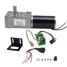 High quality  5840-31ZY DC worm gear motor 12V 8mm output shaft with speed