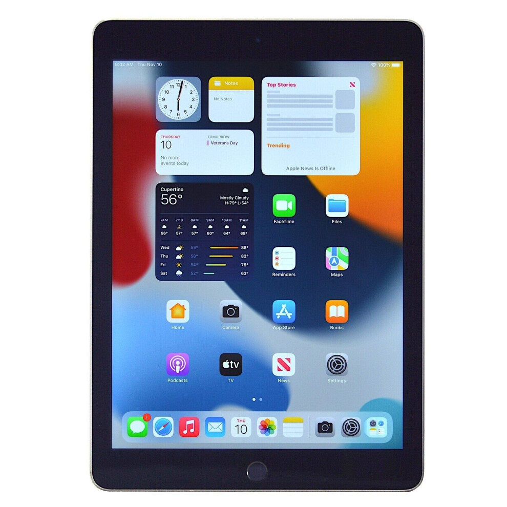 Apple Ipad Air 2Nd Generation Tablet, 64Gb, Wifi Space Grey