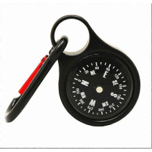 (As show, One size) Travel Accessory-Luggage Tags, Metall, 9 Centimeters, Compass