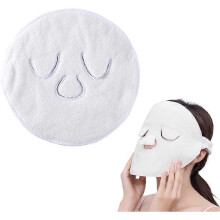 (As show, One size) 1 Steam Face Towel, Reusable Face Towel, Coral Velvet Thickened Hot And Cold Face Towel, Moisturizing Moisturizing Beauty Face Towel For Women