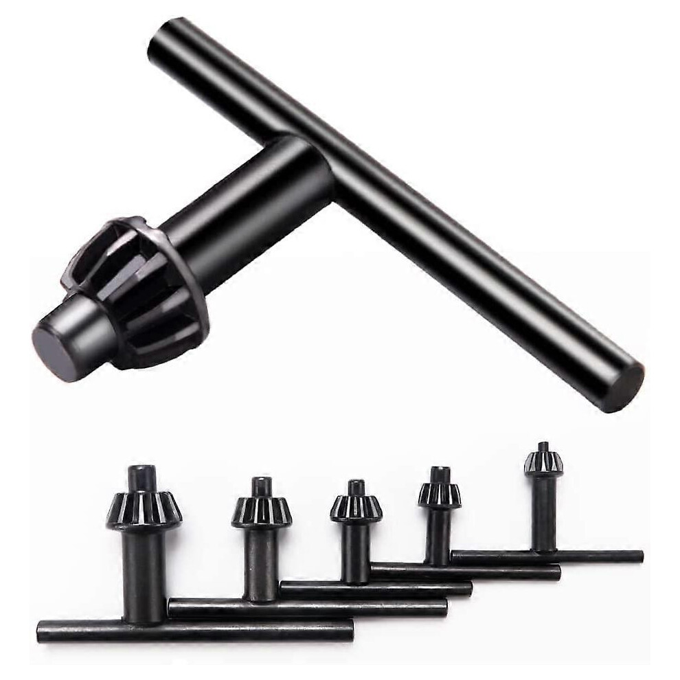(As Show, One Size) 5 Pieces Drill Chuck Keys, Chuck Key For Electric Drill Clamping Tool, Electric Drill Chuck Keys, For 4Mm 6Mm 10Mm 13Mm 16Mm 4631783211787