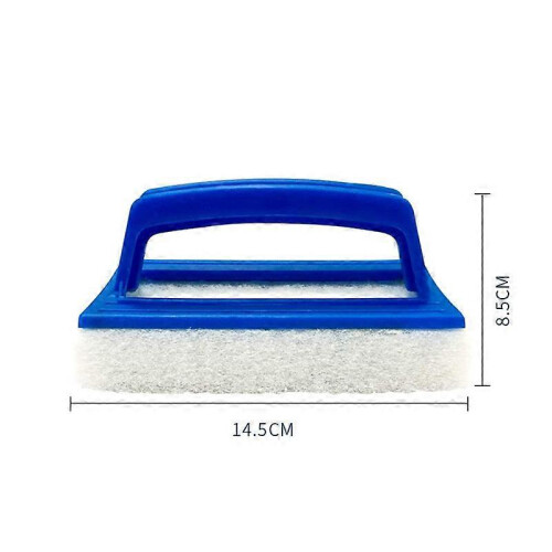 (As show, One size) 1 Algae cleaning sponge with handle 1