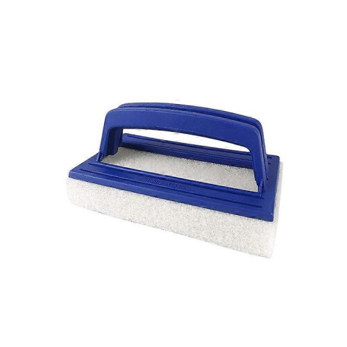 (As show, One size) 1 Algae cleaning sponge with handle