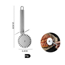 (As show, One size) 1PCS Lace Pizza Cutter, Pizza Cutter, High Quality Stainless Steel Pizza Cutter, Kitchen Utensil with Hanging Grommet